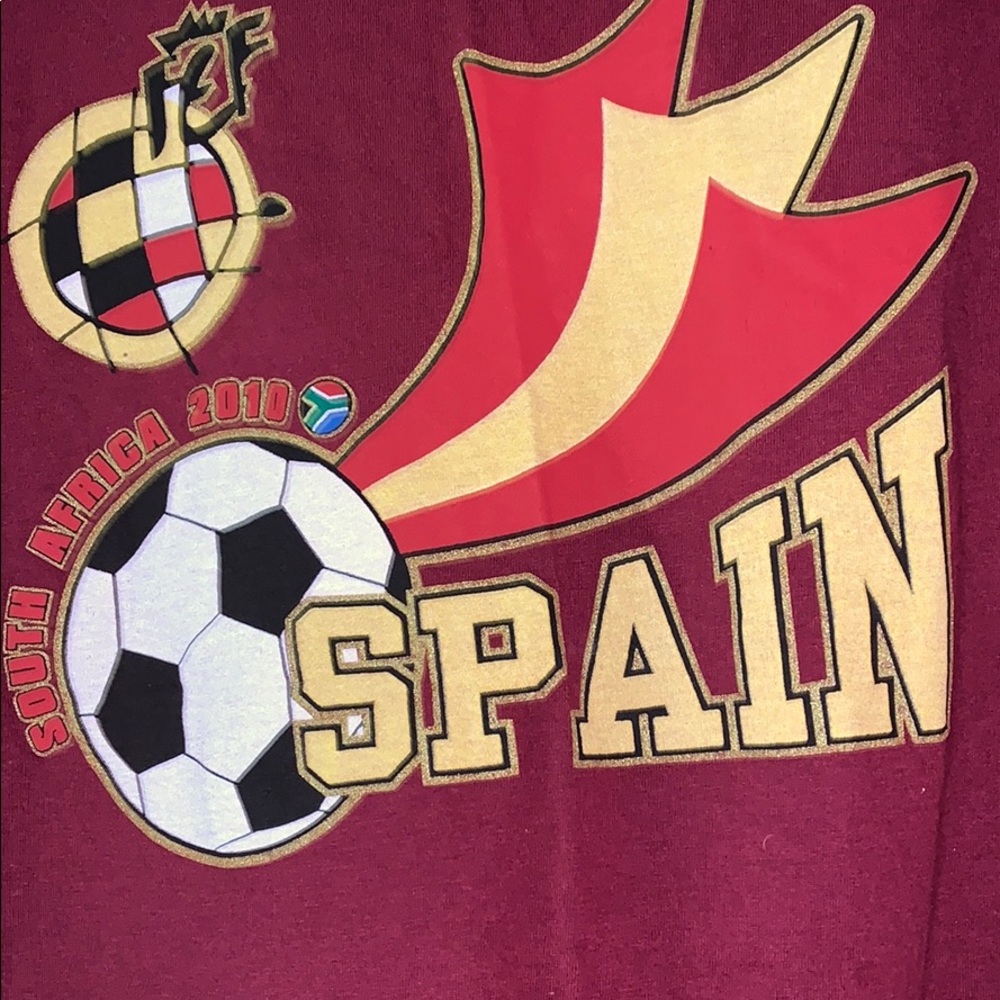 Vintage,Spain vs South Africa 2010 - Picture 2 of 4